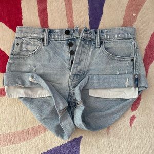 X Alexander Wang mini shorts